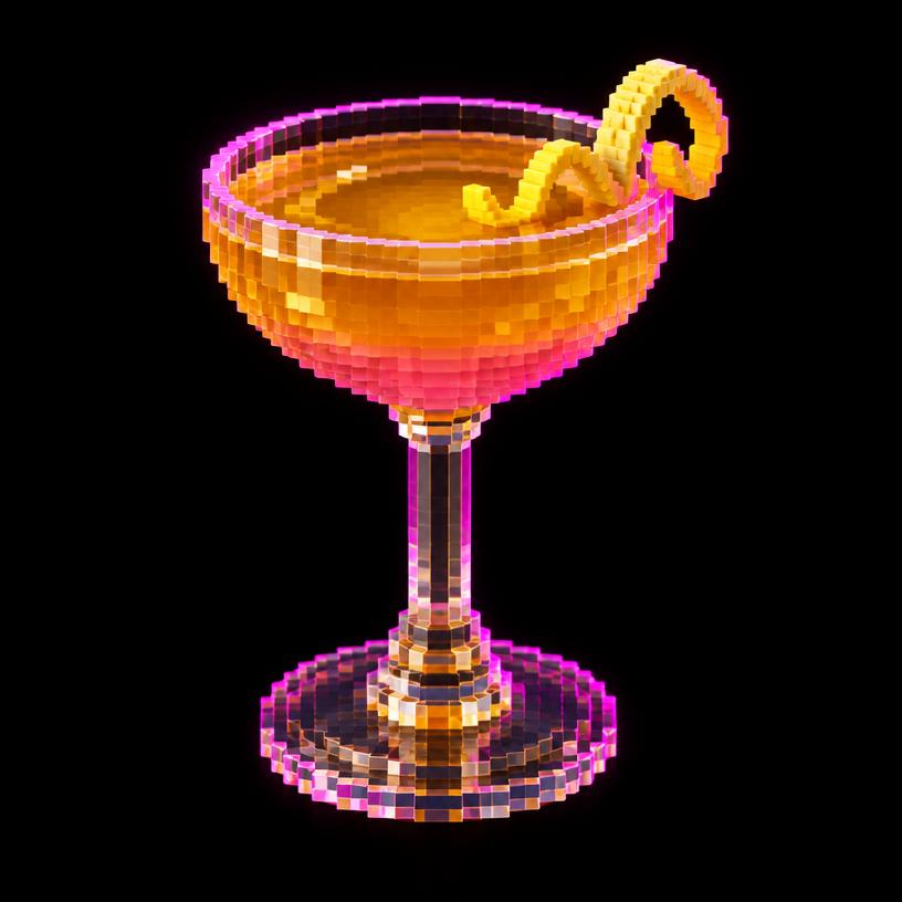 Illustration pixel art : Amber Breeze