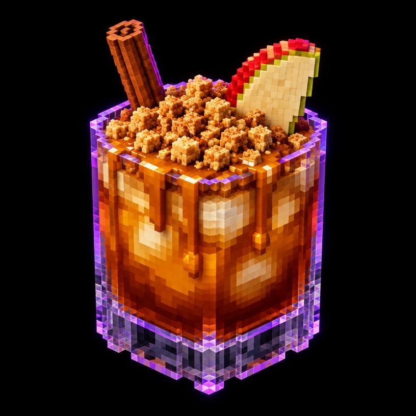 Illustration pixel art : Crumble