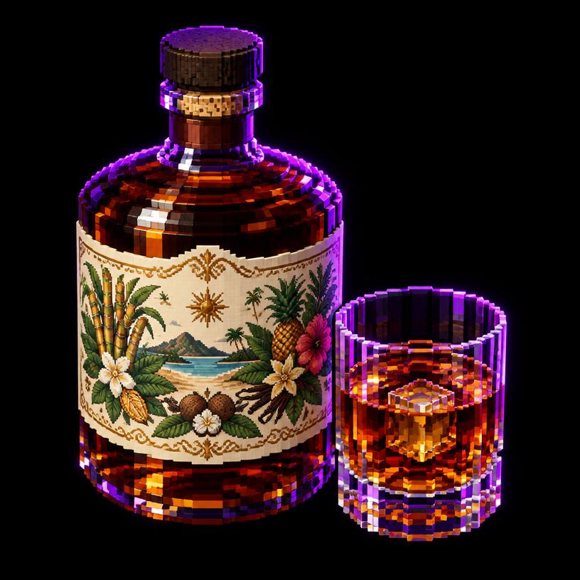 Illustration pixel art : Don Papa