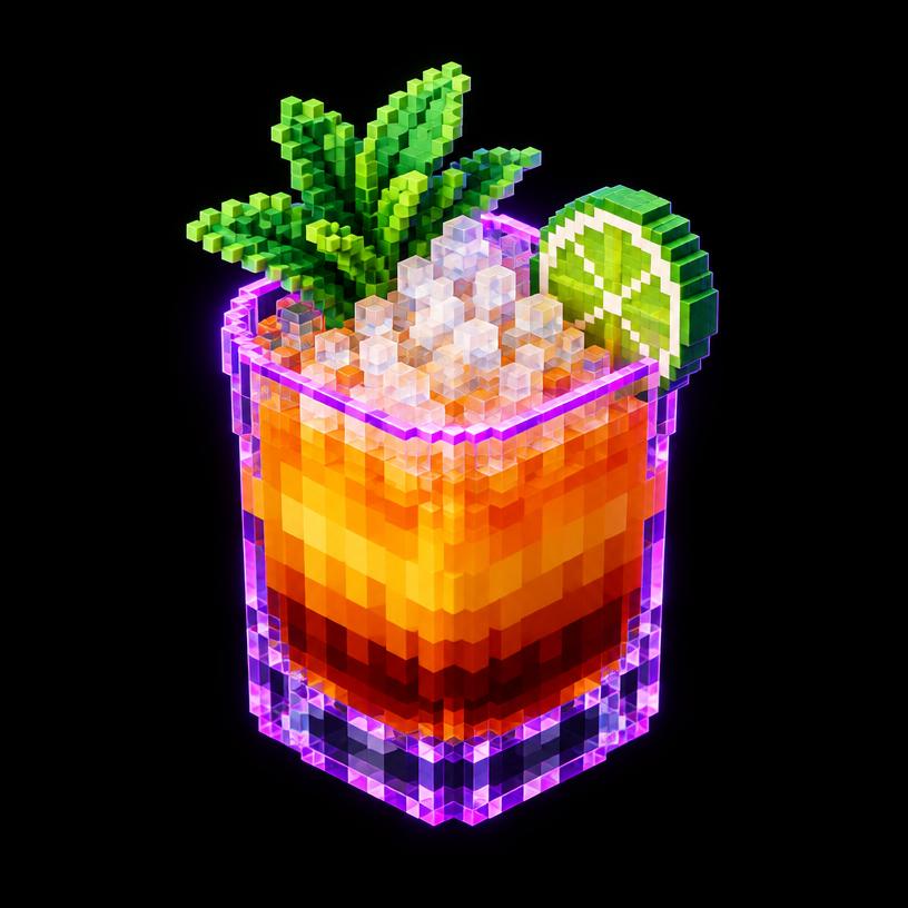 Illustration pixel art : Maï Thaï