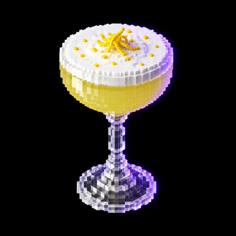 Illustration pixel art : Velvet Citrus